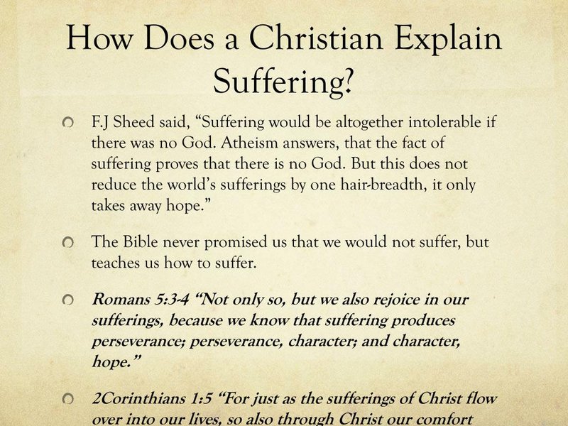 Why Does God Allow Suffering? 5 Common Doubts Explained